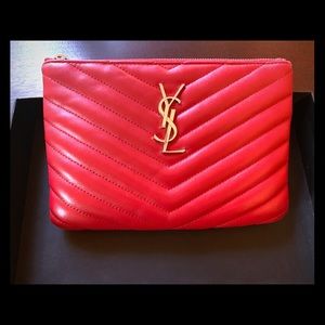 Saint Laurent Monogram Pouch